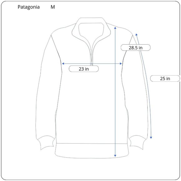 Patagonia Pelion Better Sweater Mens Gray 1/4 Zip Pullover Fleece Size M - Picture 8 of 8
